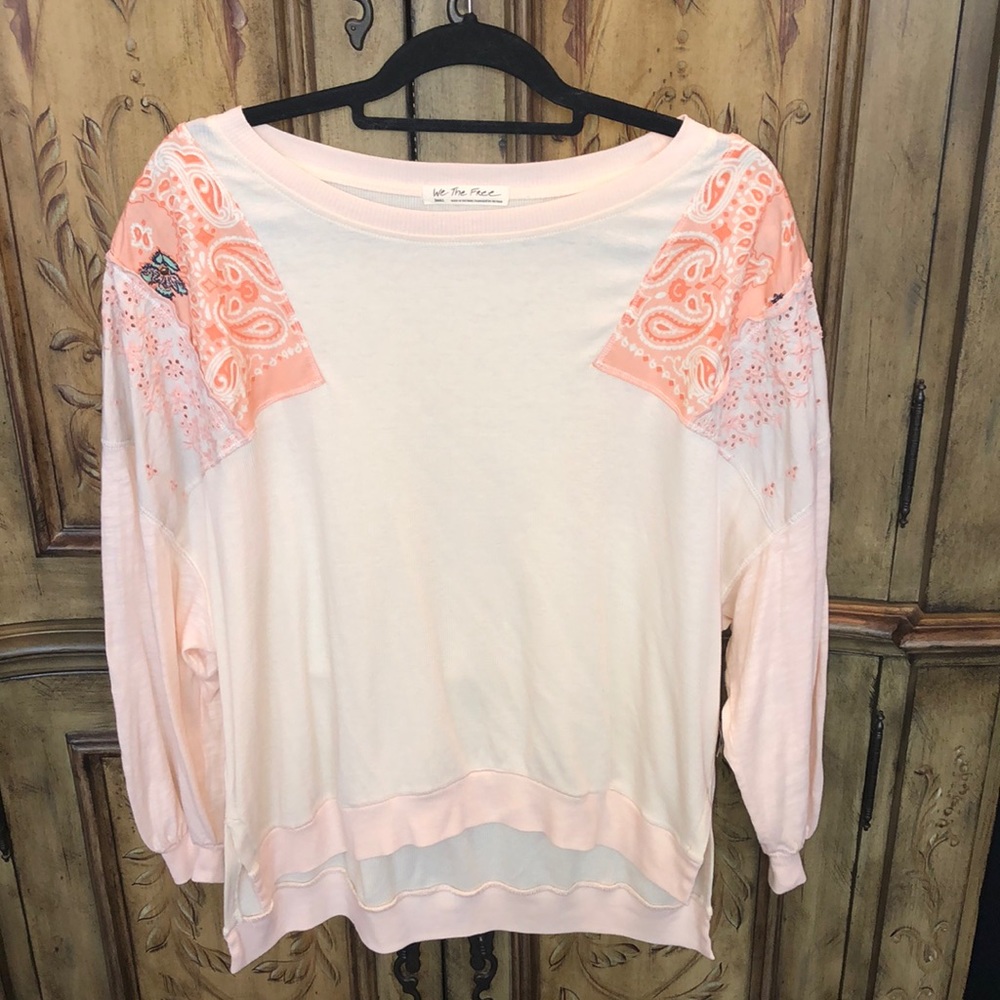 We The Free Feelin It Patchwork Top - image 2